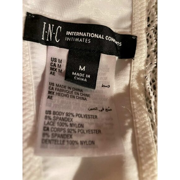 INC International Concepts Women's Lace Bralette MEDIUM (22-AL) - Picture 5 of 6